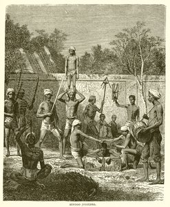 Hindoo-Jongleure von English School
