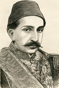 Seine Kaiserliche Majestät, Sultan Abdulhamid II., Kaiser der Osmanen, Kalif der Gläubigen, aus 