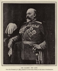 Seine Majestät der König (Gravur) von English School