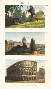 Historische Ansichten von Italien
