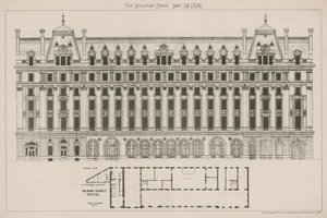 Holborn Viadukt Hotel, London von English School
