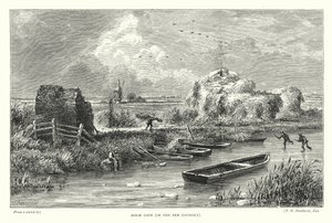 Holm Lode, im Moorland (Gravur) von English School
