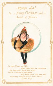 Hoop La, Weihnachtskarte von English School