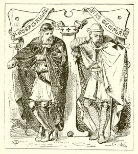 Hospitaliter und Templer von English School