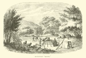Hottentotten-Kraal von English School