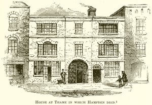 Haus in Thame, in dem Hampden starb