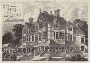 Haus, das auf dem Anwesen von Spencer Wells, Esquire, in Golder
