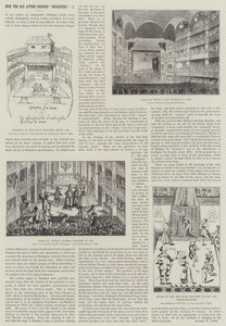 Wie die alten Schauspieler "Shakespeare" kleideten von English School