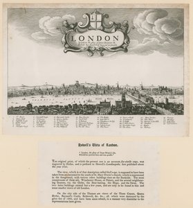 Howells Ansicht von London von English School