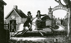 Jagdmesser oder Rasieren leicht gemacht zu Pferd, wenn nötig