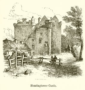 Huntingtower Castle von English School