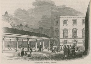 Hutchinsons Markt, Aldgate, London von English School