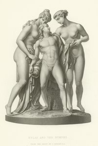 Hylas und die Nymphen von English School