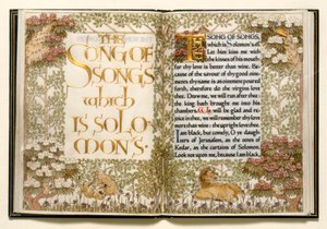 Illuminierte Kopie des Alten Testaments von English School