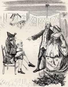 Illustration nach J. Leech für das Gedicht 