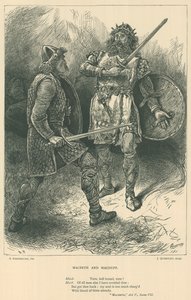 Illustration für Macbeth von English School