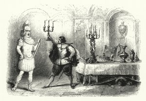 Illustration für Mozarts Oper Don Giovanni von English School