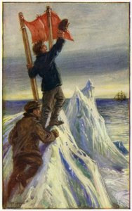 Illustration für Peter der Walfänger von William H. G. Kingston von English School