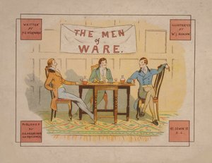 Illustration für The Men of Ware, ca. 1880 (Farblithografie) von English School