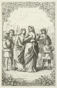 Illustration für Die Pilgerreise von John Bunyan von English School
