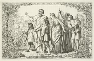 Illustration für Die Pilgerreise von John Bunyan von English School