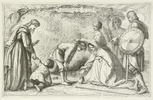 Illustration für Die Pilgerreise von John Bunyan von English School