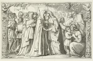 Illustration für Die Pilgerreise von John Bunyan von English School