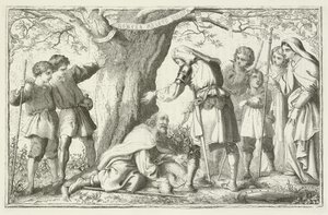 Illustration für Die Pilgerreise von John Bunyan von English School