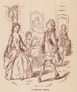 Illustration für Die Virginians von Thackeray von English School