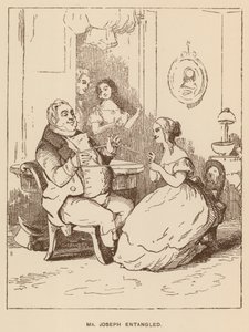 Illustration für Jahrmarkt der Eitelkeiten von Thackeray von English School