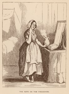 Illustration für Vanity Fair von Thackeray von English School