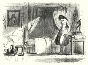 Illustration für das Ballett, Ondine oder Die Nixe von English School