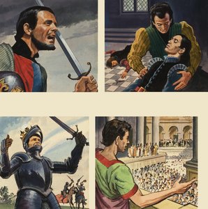 Bilder aus Shakespeare von English School