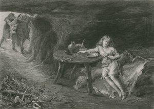 Imogen in der Höhle, Cymbeline von English School