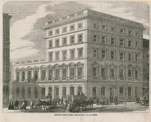 Verbesserte Londoner Straßenarchitektur von English School