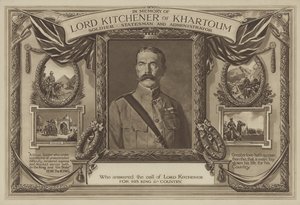 Zum Gedenken an Lord Kitchener von Khartum von English School
