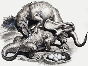 In den Tagen der Dinosaurier: Entdeckung in der Wüste von English School