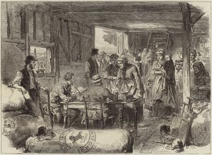 Hopfenernte von English School