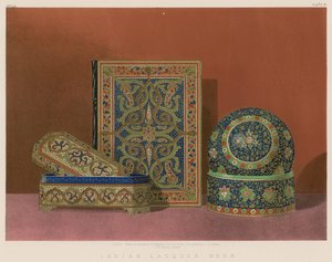 Indische Lackarbeit von English School