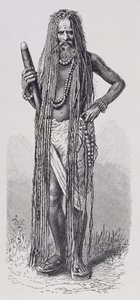 Indischer Fakir, aus Die Geschichte der Menschheit, Bd.III, von Prof. Friedrich Ratzel, 1898 von English School