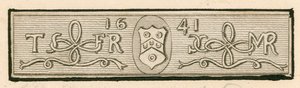Inschrift auf dem White Conduit House, Islington, London von English School