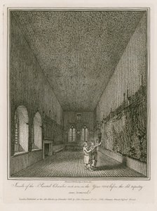 Innenansicht der Painted Chamber von English School