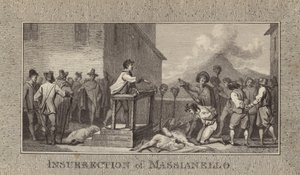 Aufstand von Massianello von English School