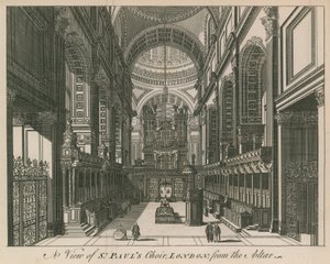 Innenansicht der St. Pauls Kathedrale von English School