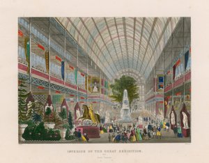 Innenansicht der Großen Ausstellung, Südtransept von English School
