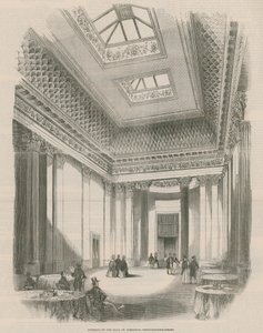 Innenansicht der Hall of Commerce von English School