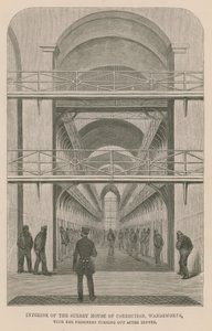 Innenansicht des Surrey House of Correction von English School