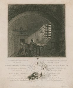 Innenansicht des Coldbath Fields Gefängnisses von English School
