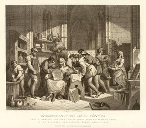Einführung der Druckkunst von English School