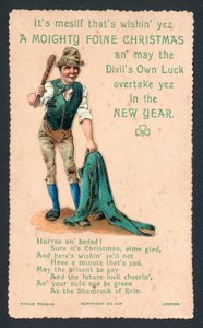 Ire, Weihnachtskarte von English School